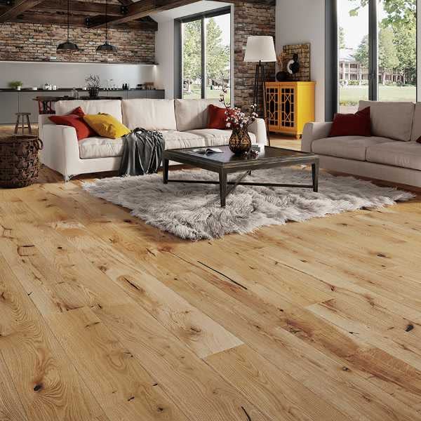 Holt Carlisle Click Oak Engineered Flooring Matt Lacquered 207mm