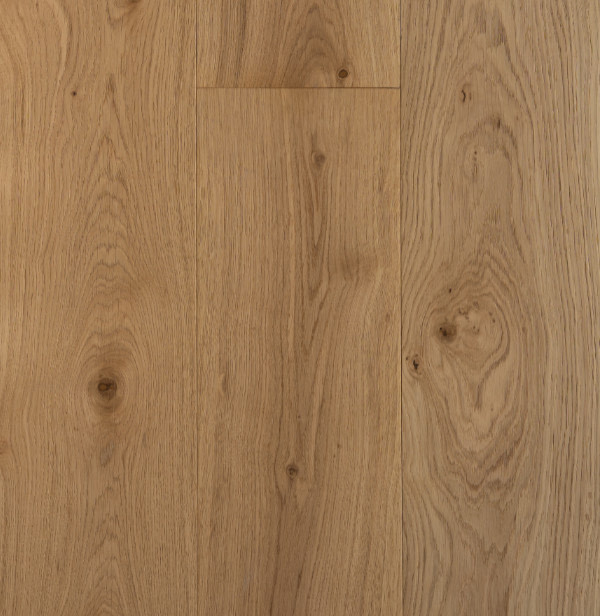 Timba Floor 12mm Click Engineered Oak Flooring Brushed & Matt Lacquered 190mm Wide