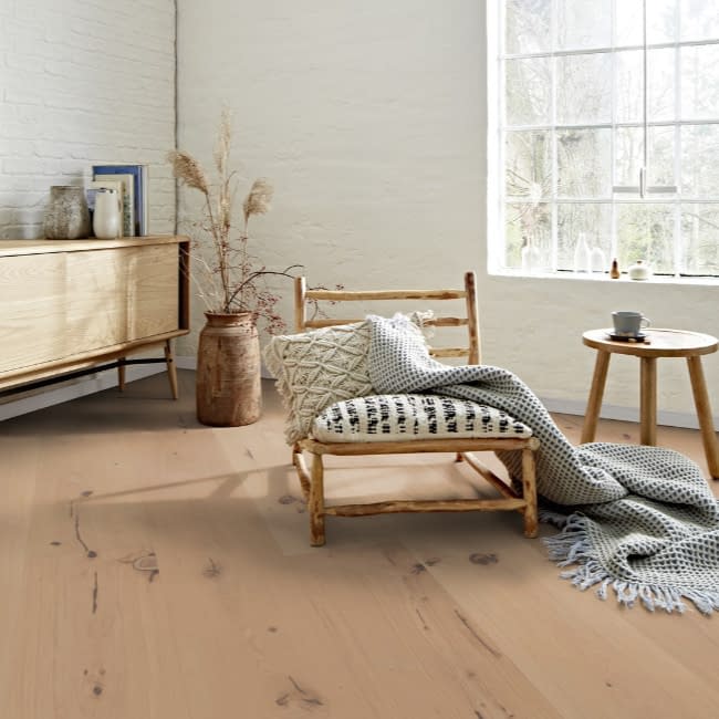 Boen Chaletino Oak Traditional Brushed Live Pure Lacquer 300mm