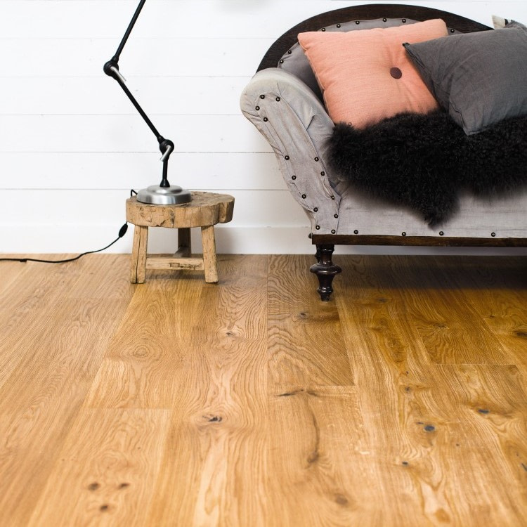 Boen Plank Oak Vivo Indian Summer Brushed Transparent Oil 209mm