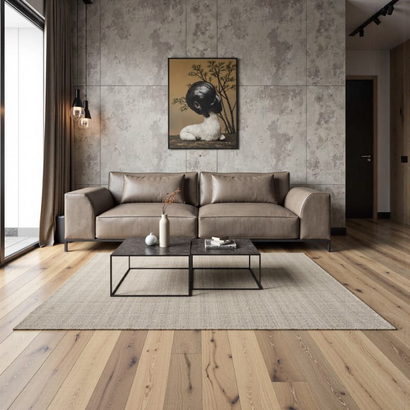 Timba Castlewood Dunstanburgh Antique Engineered Flooring 235mm Wide ENG-OAK-1014