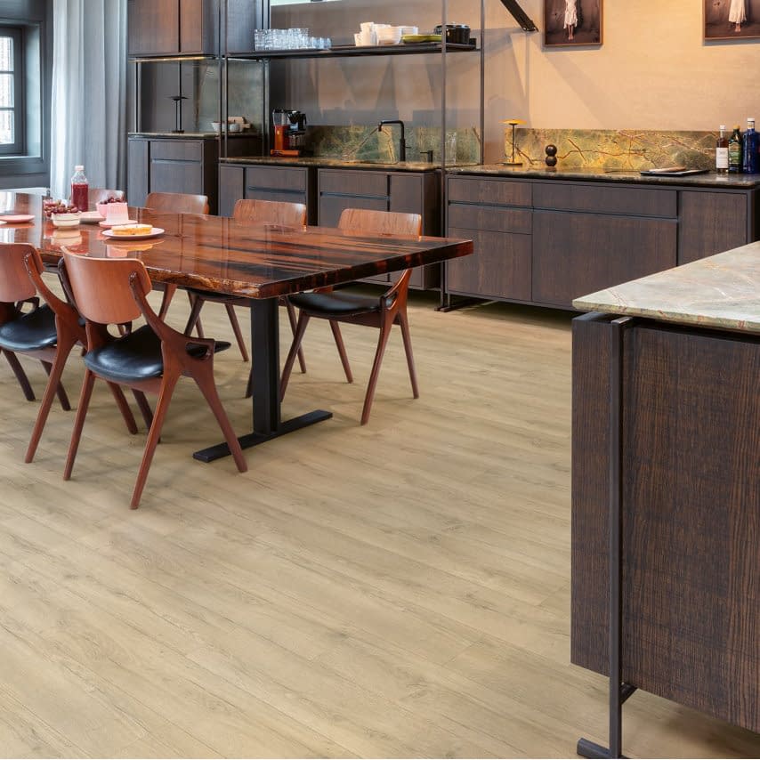 Quick-Step Classic Sandy Greige Oak Laminate Flooring CLM5791