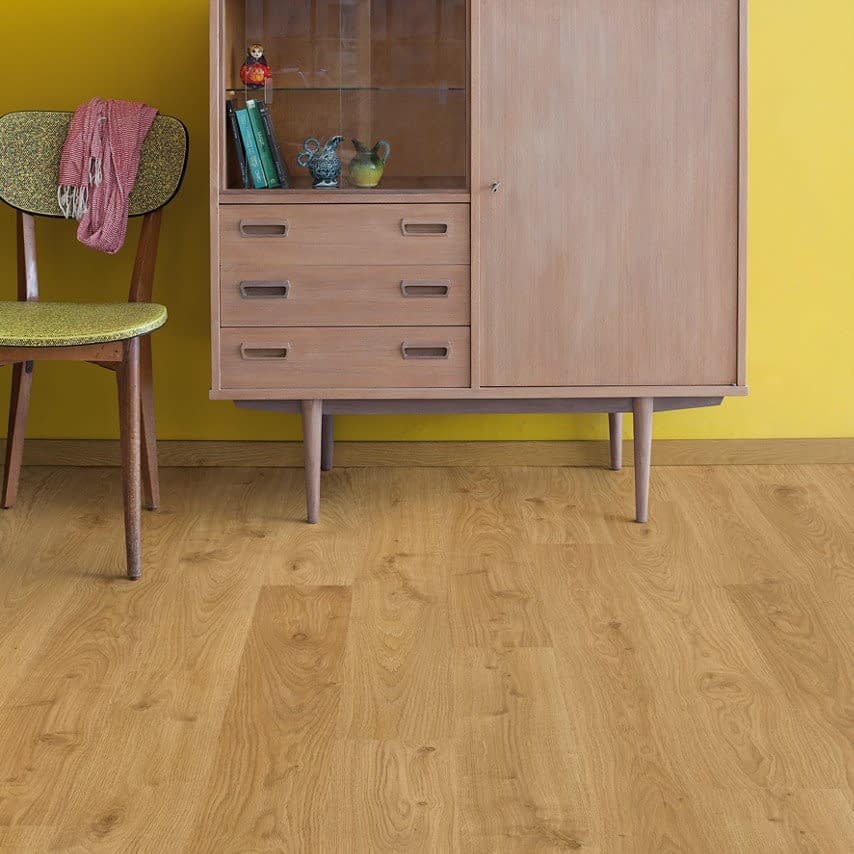 Quick-Step Eligna White Oak Light Laminate Flooring EL1491