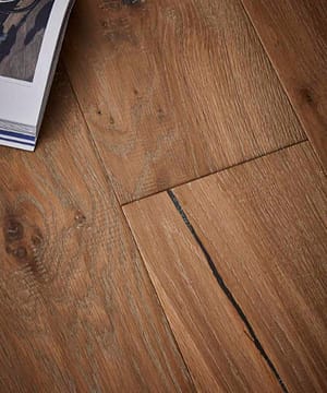 Contemporary Grasmere Hand Scraped Engineered Oak Flooring 18mm