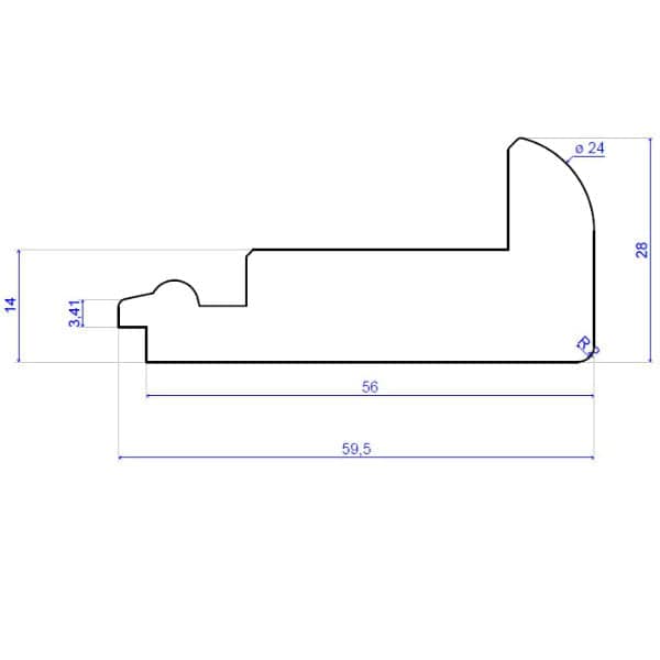 Click Oak Stair nosing