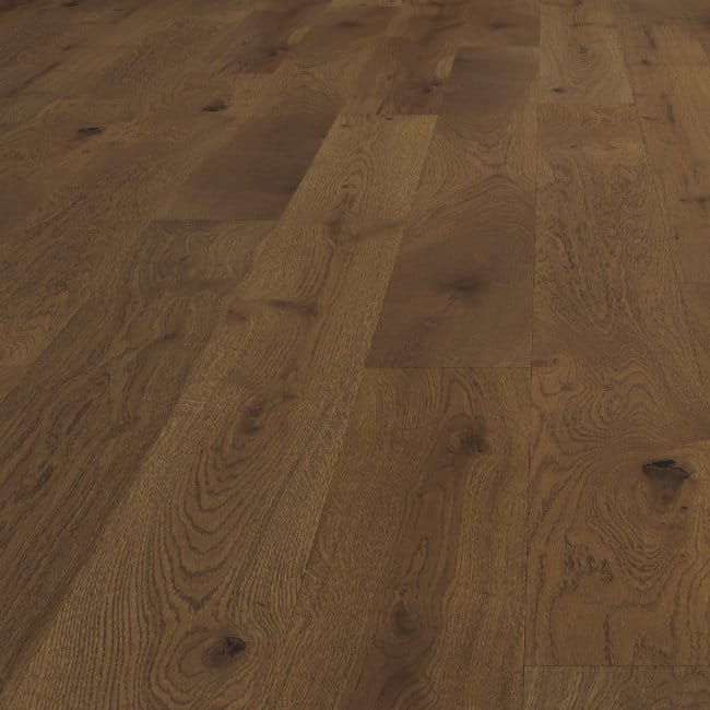 Timba Floor Harvest 12mm Click Engineered Oak Flooring Brushed & Matt Lacquered 190mm Wide - Image 2