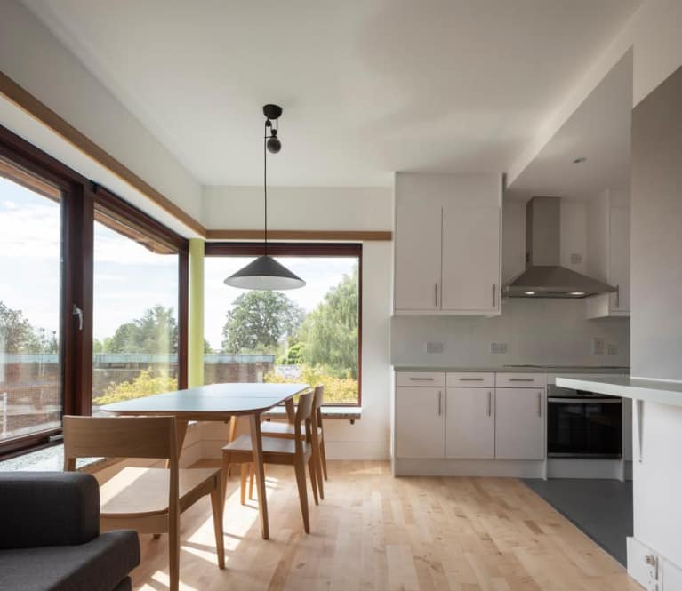 Juckers Maple-flooring-in a kirchen