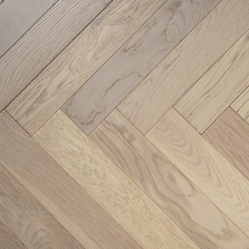 Timba Tradeline Arctic Oak Herringbone Brushed Oiled Engineered Flooring TLH-5419 - Image 2
