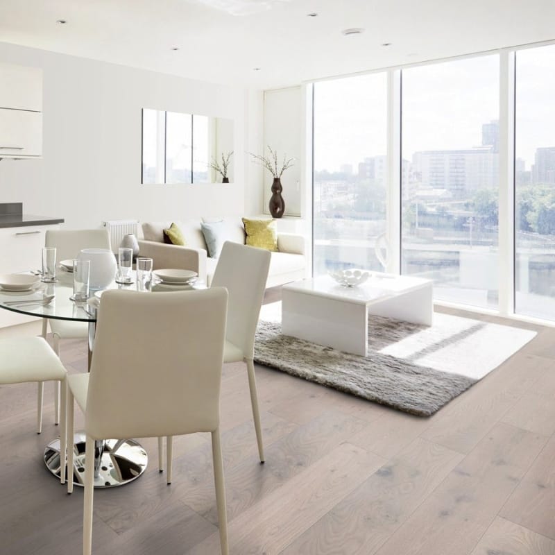 Timba Tradeline Arctic Oak TG Engineered Floor Brushed UV Oiled 180mm TLP-5420