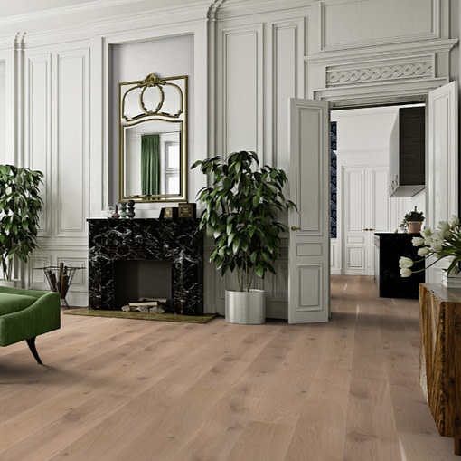Boen Castle White Vivo Plank Oak Live Matt Lacquered 209mm