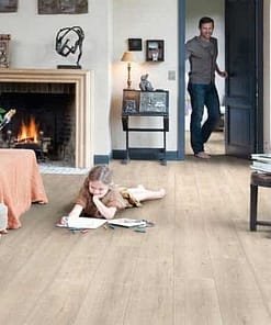 Quick-Step Impressive Ultra Saw Cut Oak Beige Laminate Flooring imu1857