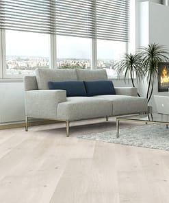 Holt Lewis Cream Click Oak Engineered Flooring Lacquered 207mm