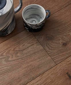 Contemporary Engineered Husar Oak Flooring Brushed & UV Oiled