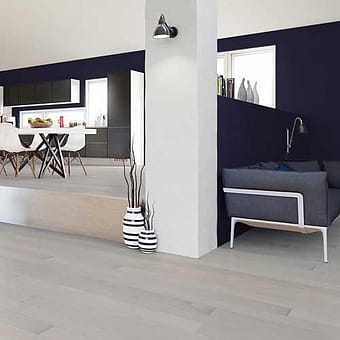 Grey solid wood flooring benefits