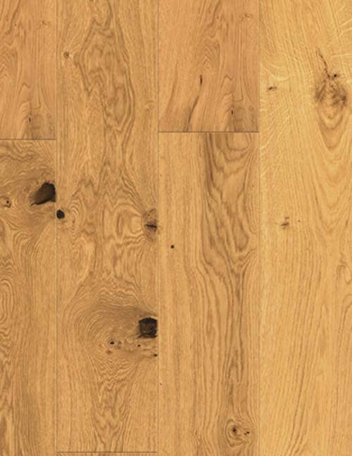 20mm Lacquered Engineered Oak Flooring 191mm Wide