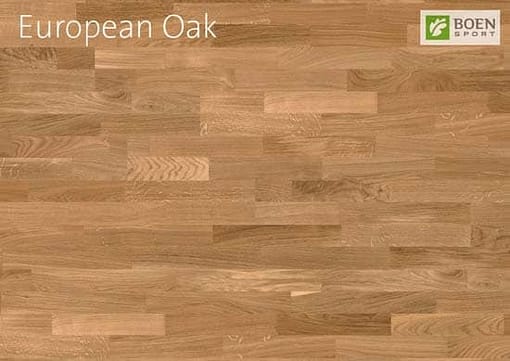Boen Boflex Stadium Flooring European Oak T79 Lacquered