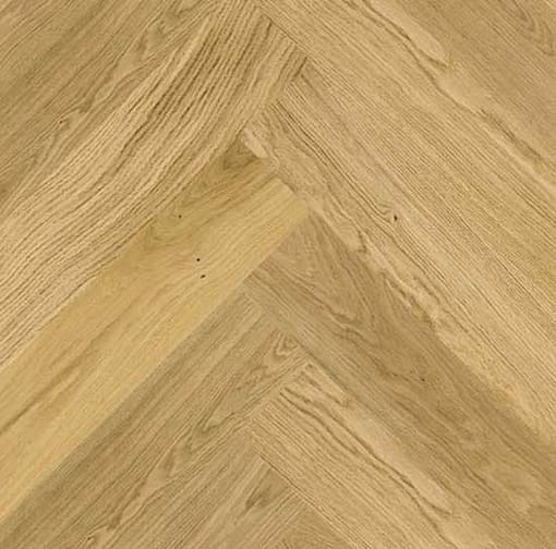 Click Herringbone Engineered Prime Oak Flooring Brushed & Matt Lacquer