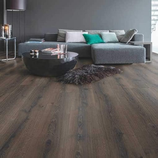 Quick-Step Majestic Desert Oak Brushed Dark Brown Laminate Flooring MJ3553